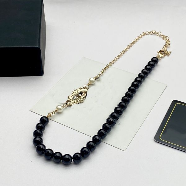 

letter ccity luxury designer c pendant necklaces gold necklace fashion women jewelry metal crystal pearl cjeweler woman gift lhjer43er, Silver
