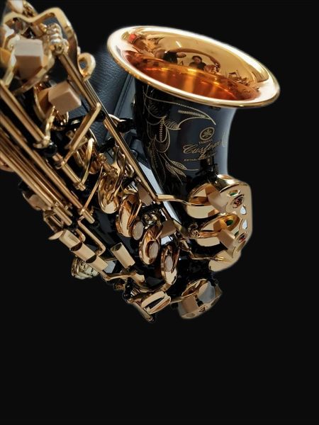

japan black alto saxophone yas-62 yas-82z yas-875ex japan brand e-flat music instrument with case professional258