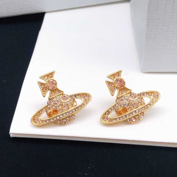 

stud designer earrings vivian luxury women fashion jewelry earing metal pearl earring cjeweler westwood woman motion current 60ess, Golden;silver