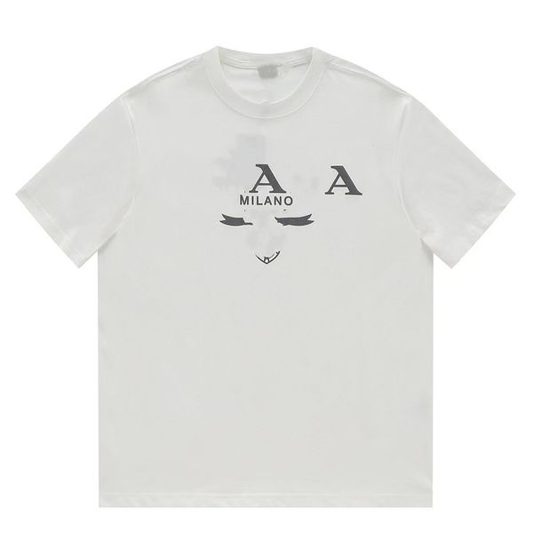 

men's t-shirts fashion men's t-shirt 2023 pradity new cotton soft anti-wrinkle retro decorative printing letters casual student lo, White;black