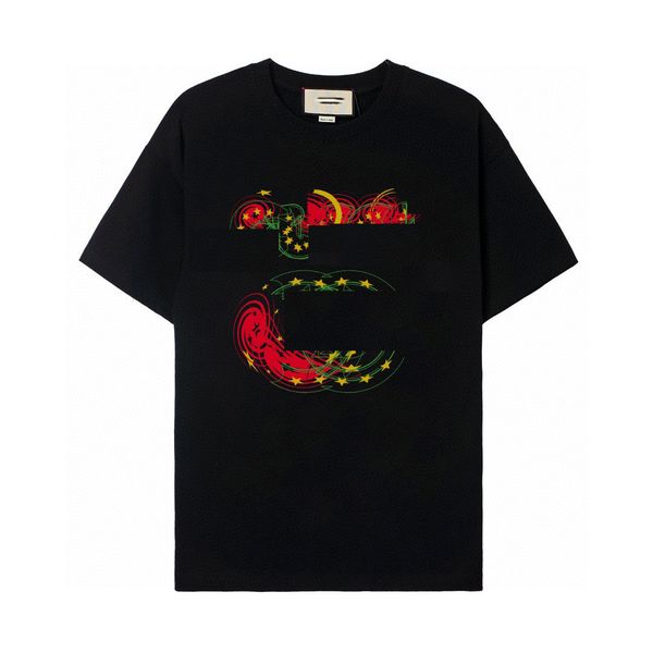

2023 summer mens designers t shirt man womens tshirt with round neck letters print short sleeves shirts men loose oversize luxury street tee, White;black