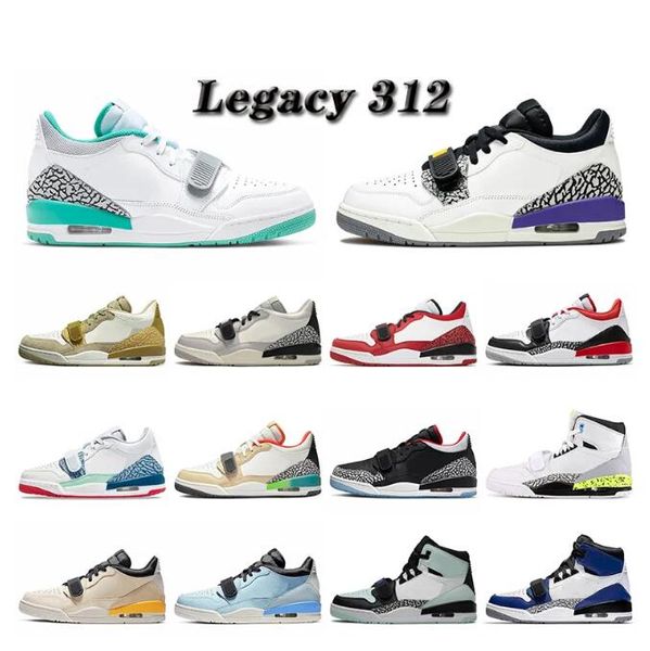 

fashion jumpman legacy 312 low basketball shoes turquoise lakers just don billy hoyle wolf grey sail pistachio frost storm blue women mens s, Black