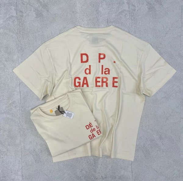 

t shirt designer mens womens t shirt ge washed and made old foam lettering printed loose wang tshirts high street short sleeved sports tee s, White;black