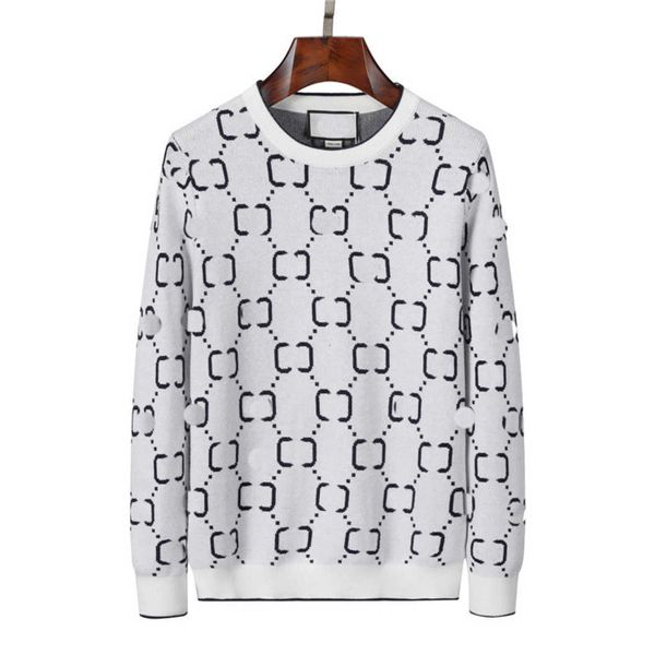 

2023 mens sweaters long sleves letters embroiderys fashion hoodies pullover sweatshirt men clothing balenciga sweater -3xl, White;black