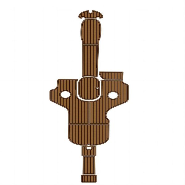 

2010 four winns horizon 260 cockpit pad boat eva foam faux teak deck floor mat