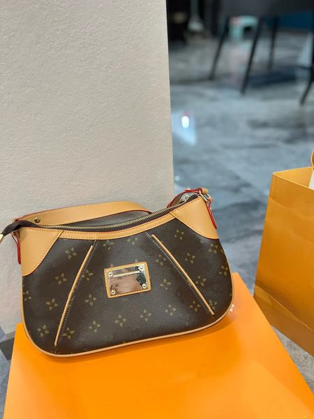 

mt luxurys designers brown women shoulder bag totes mid ancient pumpkin underarm bag fashion leather crossbody handbag purses backpack axill