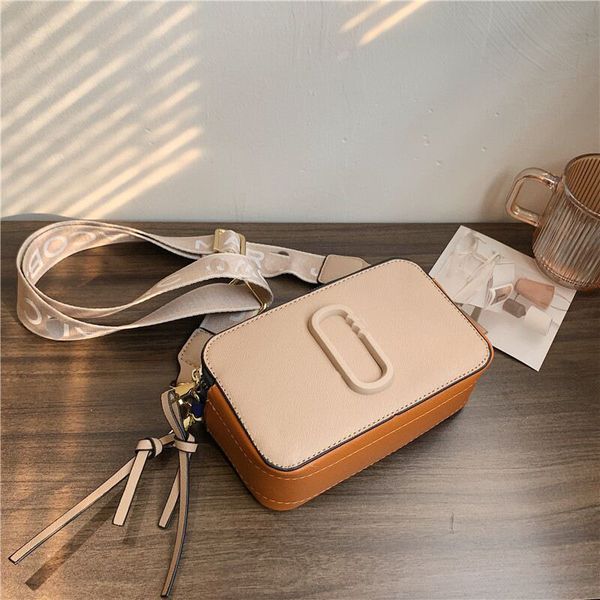 

2 style marc jocobs snapscamera small crossbody purse women shoulder bags messenger cross body designer fashion bag ladie handbag famous tot, Red;black