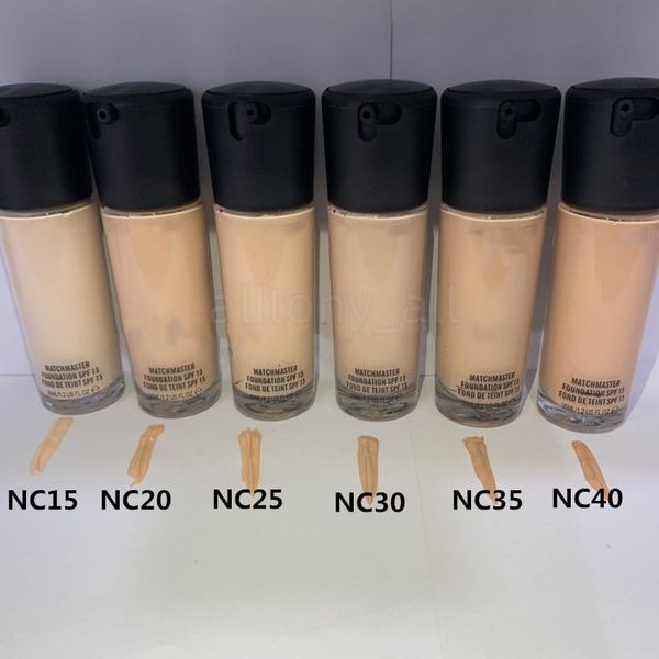 

foundation makeup full coverage primer moisturizer spf 15 contour liquid cosmetics 9 colors make up woman foundations 35ml