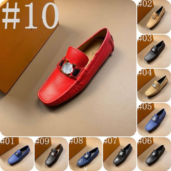 

2023 fashion italian designer loafers dress shoes men loafers patent leather oxford shoes for luxurious men formal mariage wedding shoes tre, Black