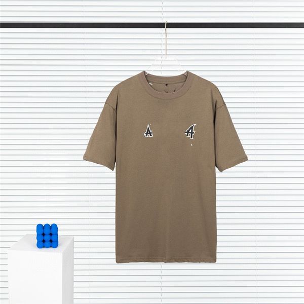 

men's t-shirt 2023 fashionable men's t-shirts balencaigaity cotton anti-wrinkle printed alphabet couple casual wear student short, White;black