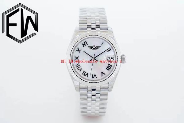

ewf technology watch th-10.9mm president 31mm 178274 278273 278274 white dial sapphire eta automatic mechanical ladies watch women's wa, Slivery;brown
