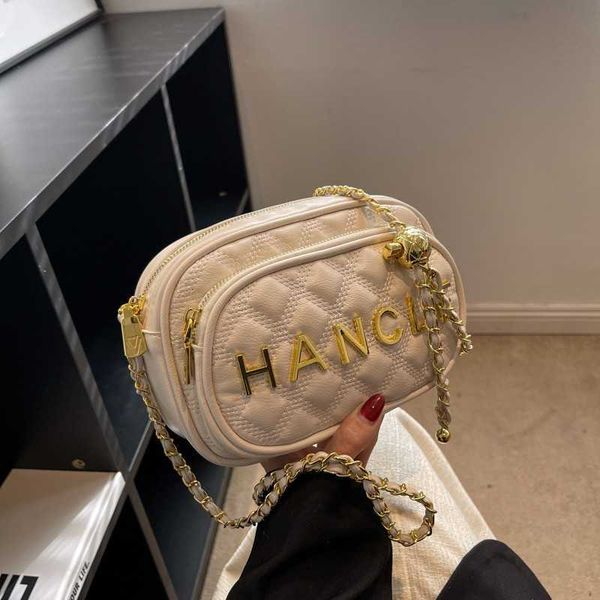 

light luxury style women's bag 2023 new texture large capacity chain soft leather small square bag crossbody bag