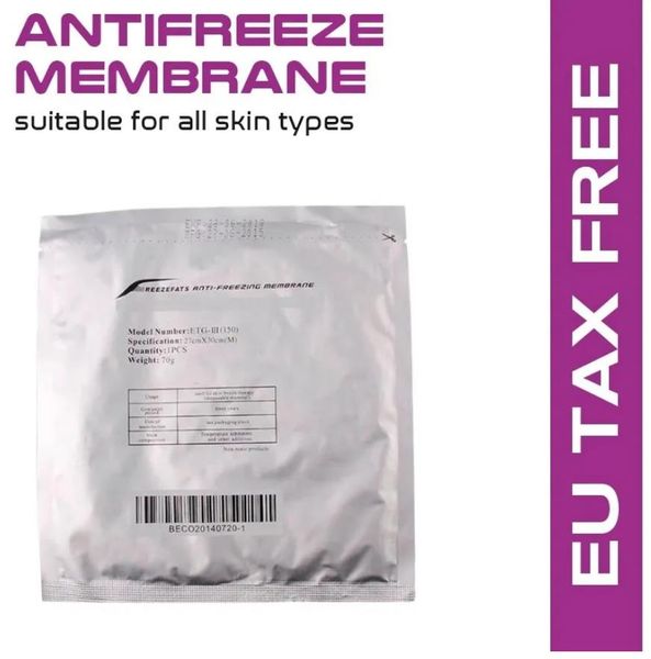 

2023 HIGH QUALITY Anti freeze Membrane for freezing Slimming Machine Freezed Fat Cryo Membrane Cooling Weight reduce Paper 50pieces