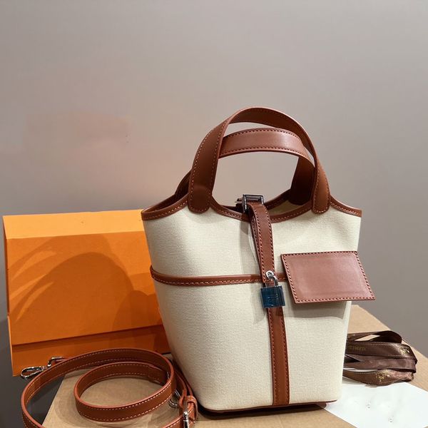 

picotin cargo designer bag canvas vegetable basket summer beach everything one shoulder bag tote diagonal span bag