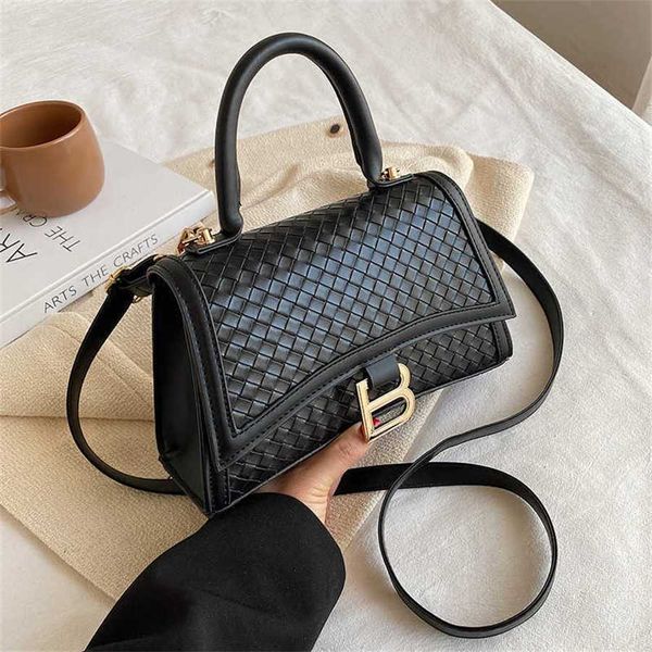 

purses autumn large capacity new high shoulder bag woven crossbody handheld women's clearance sale