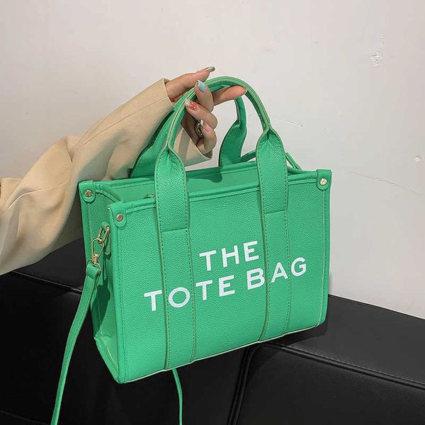 

letter the tote bag print trend personality daily new women's bag shoulder bag handbag