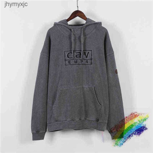 

vintage batik grey cavempt ce hoodie men woman beautiful washed heavy fabric sweatshirts cav empt sweater t220721 0wg4, Black