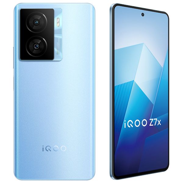 

Original Vivo IQOO Z7X 5G Mobile Phone Smart 6GB 8GB RAM 128GB 256GB ROM Snapdragon 695 Android 6.64" 120Hz Full Screen 50.0MP 6000mAh Fingerprint ID Face Wake