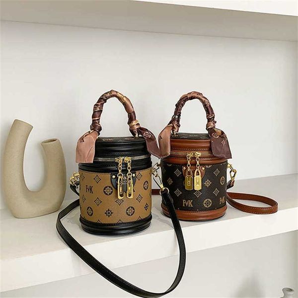 

purses flower bucket bag 2023 new small scarf wealth box fashion one shoulder crossbody live broadcast women's clearance sale