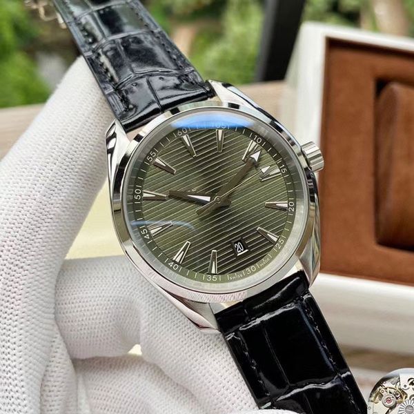 

Watches for Mens Sports classic WristWatch Waterproof Wristwatches 41MM Stopwatch Stainless Steel Mechanical Automatic Fashion wat, Color 3