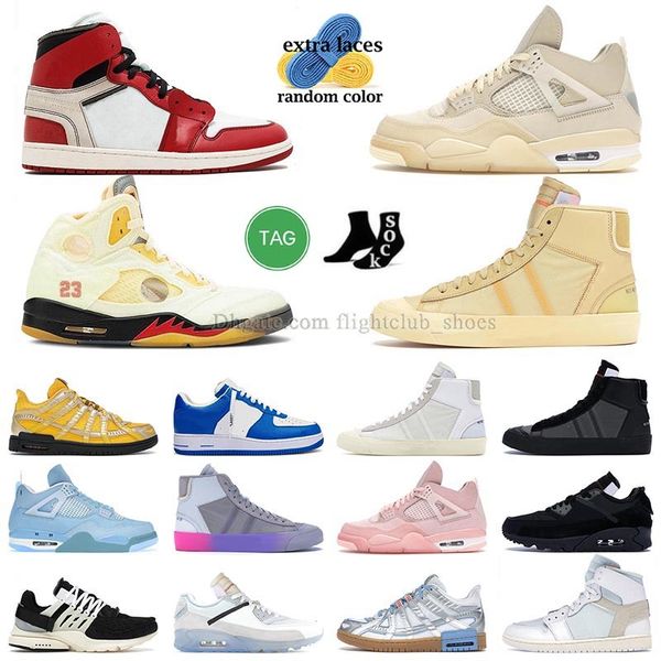 

2023 ow casual shoes sports mens womens white blazers hallows eve jumpman 1 cactus jack 4 5 6 mca fragment black muslin mocha light green dh