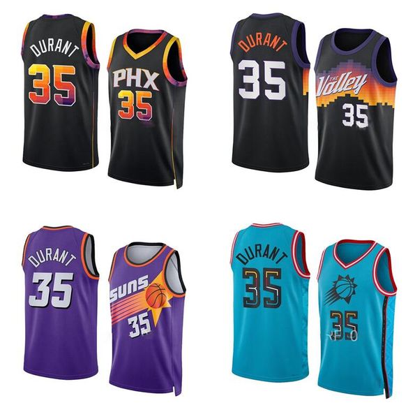 

suns jersey kevin durant basketball jerseys s-xxl black 2022-23 city jersey kids, Black;red