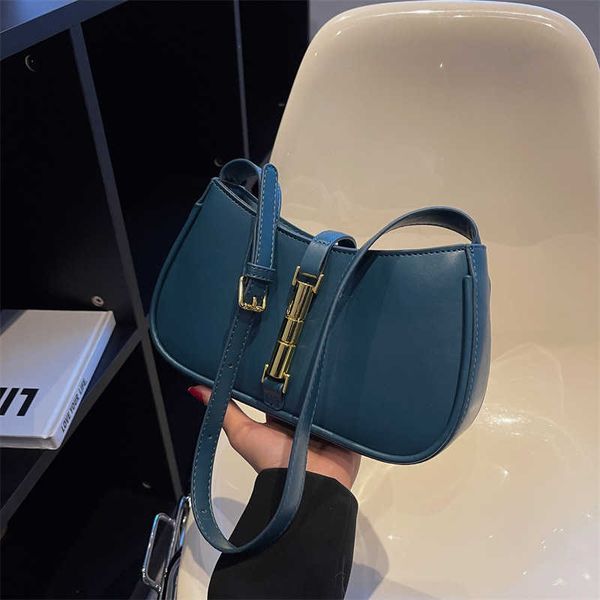 

small bag for women's new solid color shoulder bag underarm bag for women