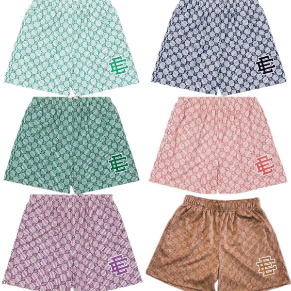 

ee mens shorts womens mesh short summer fashion short printed drawstring quick dry homme sweatpants, White;black