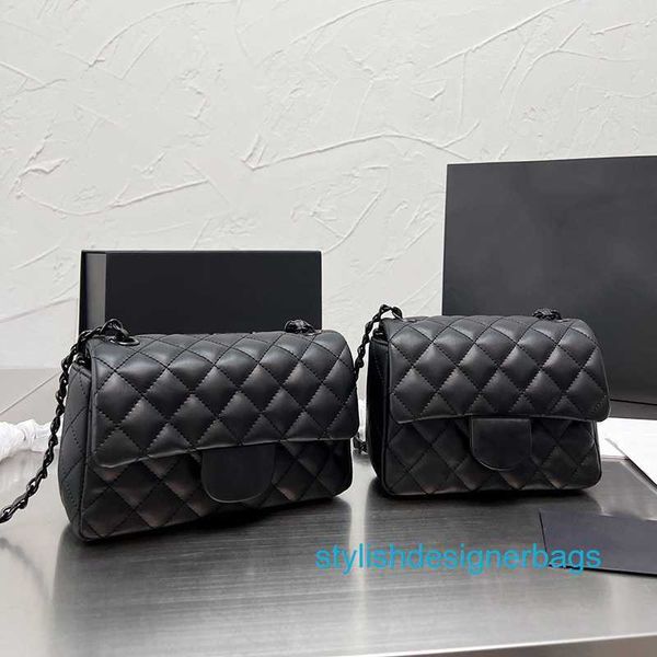 

shoulder bags classic flap mini square panda bags black matelas chain cross body shoulder quilted lambskin leather purse designer purse luxu