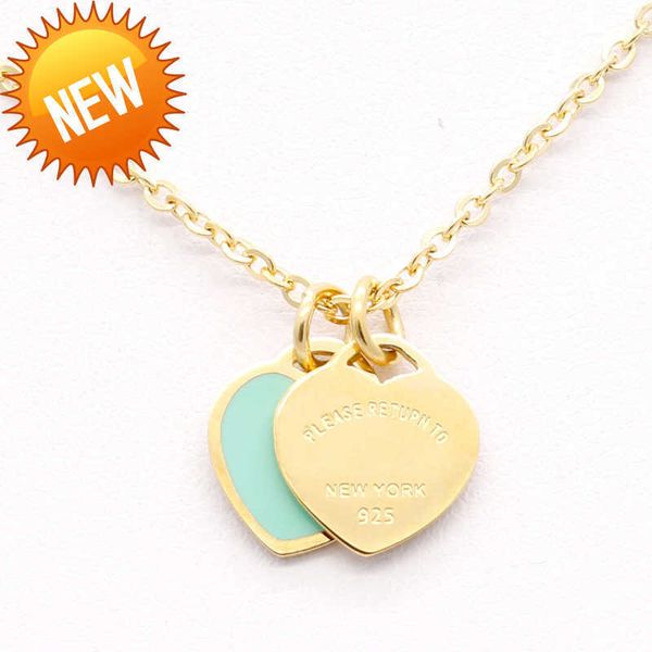 

necklace designer jewelry necklaces chain chains link luxury jewellery heart pendant custom love pendants women womens stainless steel valen, Silver