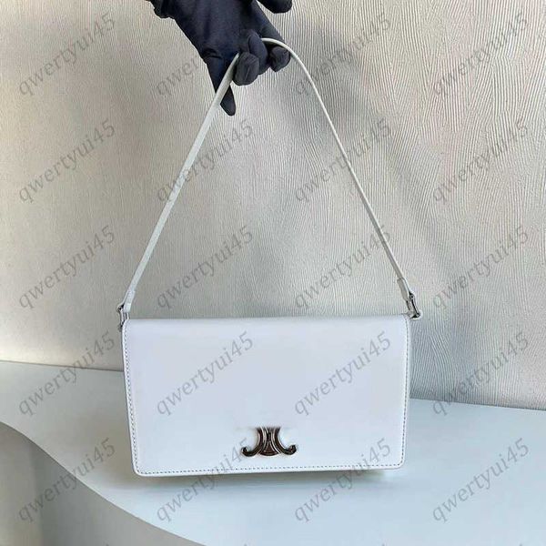 

shoulder bags fashion luxurys designer bag glossy cowhide leather handbag triomphe arch armpit bag classic adjustable women's shoulder