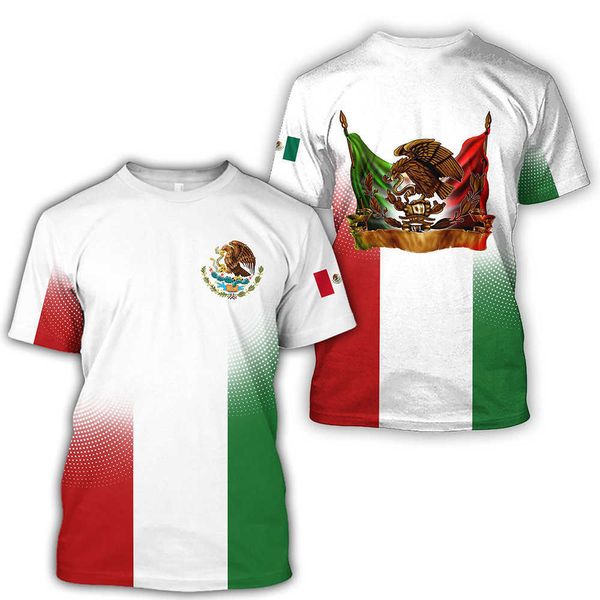 

european digital printed mexican shield series small cap short sleeve t-shirt, White;black