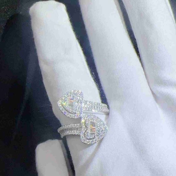 

fine jewelry diamond gold plated 925 sterling silver vvs moissanite rings