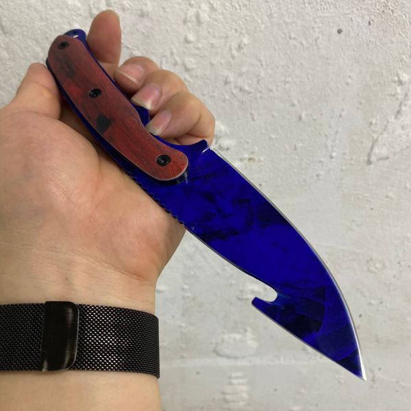 

really sharp csgo gut knife sapphire counter strike hunting camping knifes survival tactical knifess kitchen outdoor knives fixed blade fish