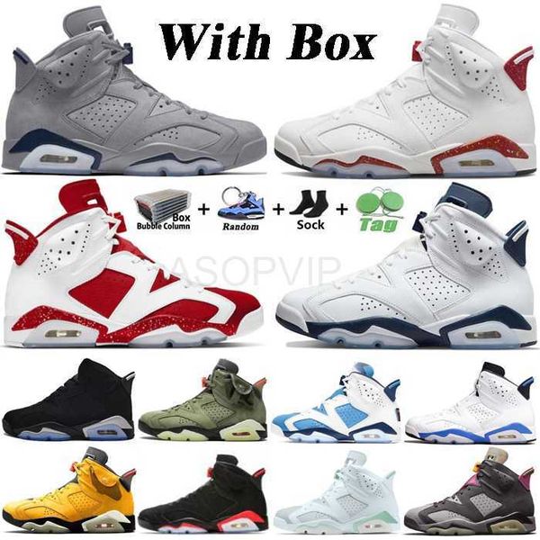 

with box jumpman 6 mens basketball shoes high 6s georgetown red oreo midnight navy metallic silver carmine men women sneakers trainers size