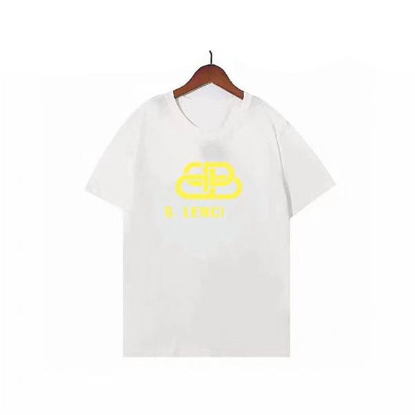 

summer t-shirt men's and women's designer t-shirt fashion casual with brand designer t-shirt size m-3xl a686, White;black