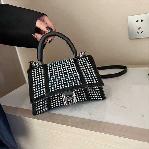 

purses new advanced feel 2023 embedding versatile handbag crossbody trend full diamond women's bag clearance sale