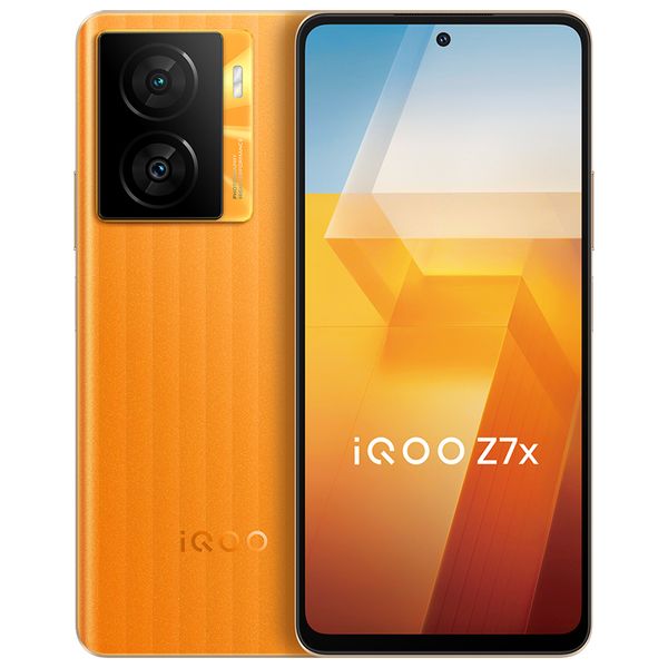 

Original Vivo IQOO Z7X 5G Mobile Smart 8GB RAM 128GB 256GB ROM Snapdragon 695 Android 6.64 120Hz LCD Full Screen 50.0MP 6000mAh Fingerprint ID Face Wake Cell