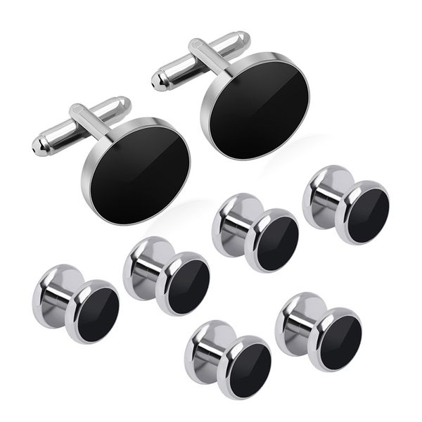 

groom ties new black lacquer cufflinks and tuxedos french shirt cufflinks, Red;black