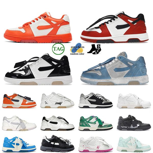 

designer out of office sneaker women men casual shoes low for walking vintage leather platfrom sneakers outdoor sports trainers luxury loaf, Black