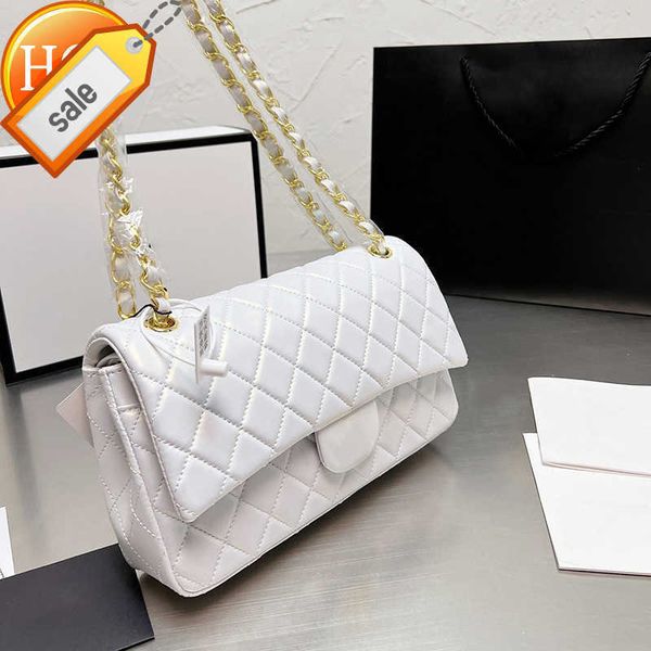 

women's luxury designer shoulder bag 2023 fashion gold/silver metal chain crossbody portable envelope package factory direct sales