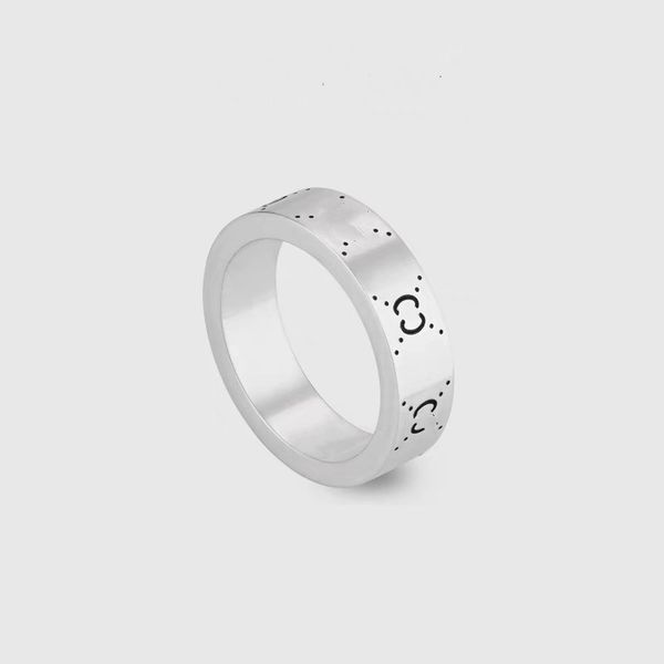 

brand band rings ggs fashion designer brand letters g ring jewelry ag19, Silver