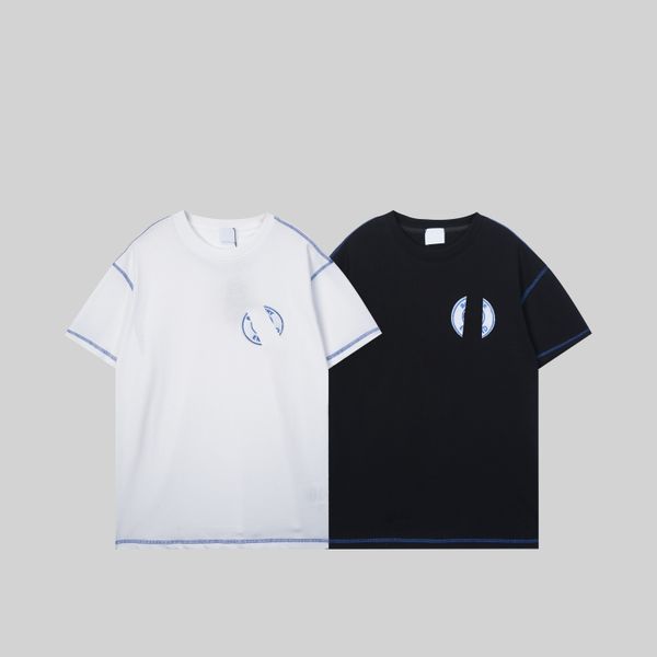 

summer new fashion t shirts men's shirts with highend cartoon prints for men and womens short sleeved shirts women designer tshirts v2, White;black