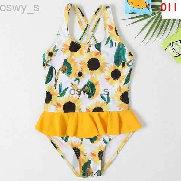

styles womens swimwear onepieces 25 kids onepieces swimwear cartoons unicorn flamingo watermelon swimsuits kid bikini ruffle beapgiw, White;black