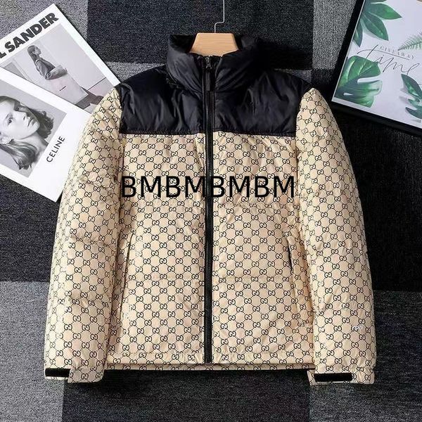 

mens down jackets parka women black puffer jacket hooded premium casual outdoor winter warm thickened zipper khaki brown designer coats for