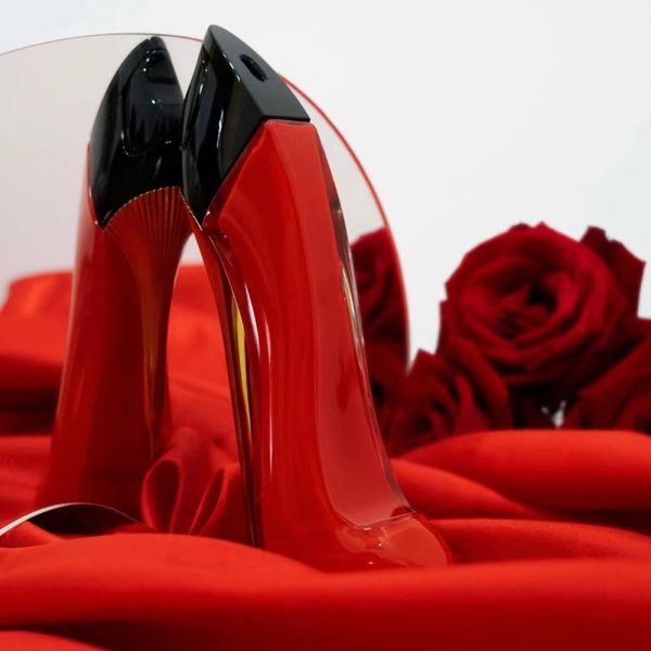 

Women Perfume Girl 80ml Black Red Heels Fragrance Top Design Famous Fragrance Long Lasting Charming