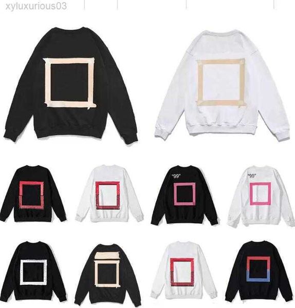 

men's hoodies winter hip hop men offs streetwear letter hoodie man s designers hooded skateboards white hoody high street pullover swea, Black