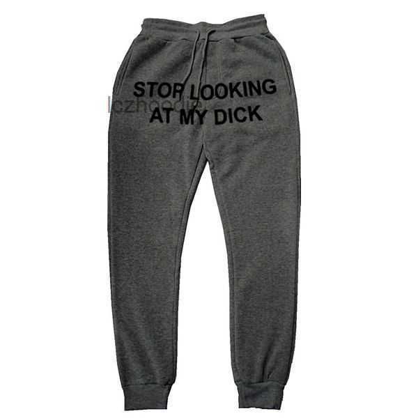 

2020 hip hop sweat pants men women joggers slooking at my dick sweatpants print high waist trousershippie trousers 6 4jnx, Black