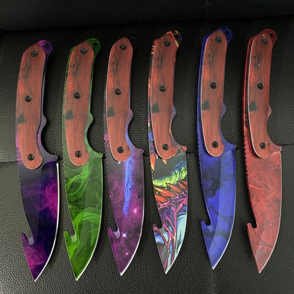 

really sharp csgo gut knife collect counter strike hunting camping knifes survival tactical knifess kitchen outdoor knives fixed blade fishi