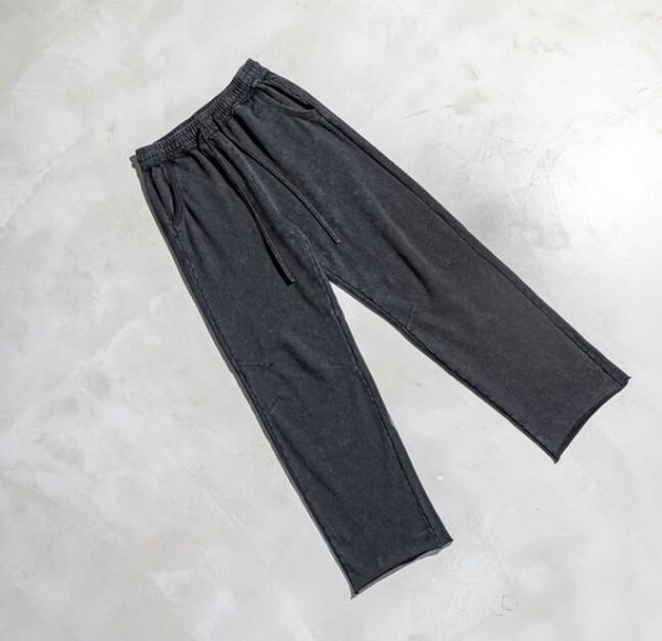 

high street cargo men's plus size pants wide leg casual straight, Black;brown